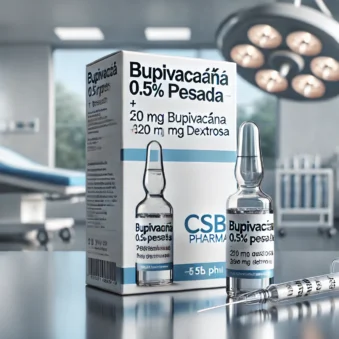 BUPIVACAÍNA 0.5% PESADA (+ DEXTROSA) – EFICACIA Y SEGURIDAD EN BLOQUEOS SUBARACNOIDEOS